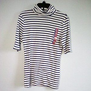 Merano Mock Turtleneck w/Short Sleeve